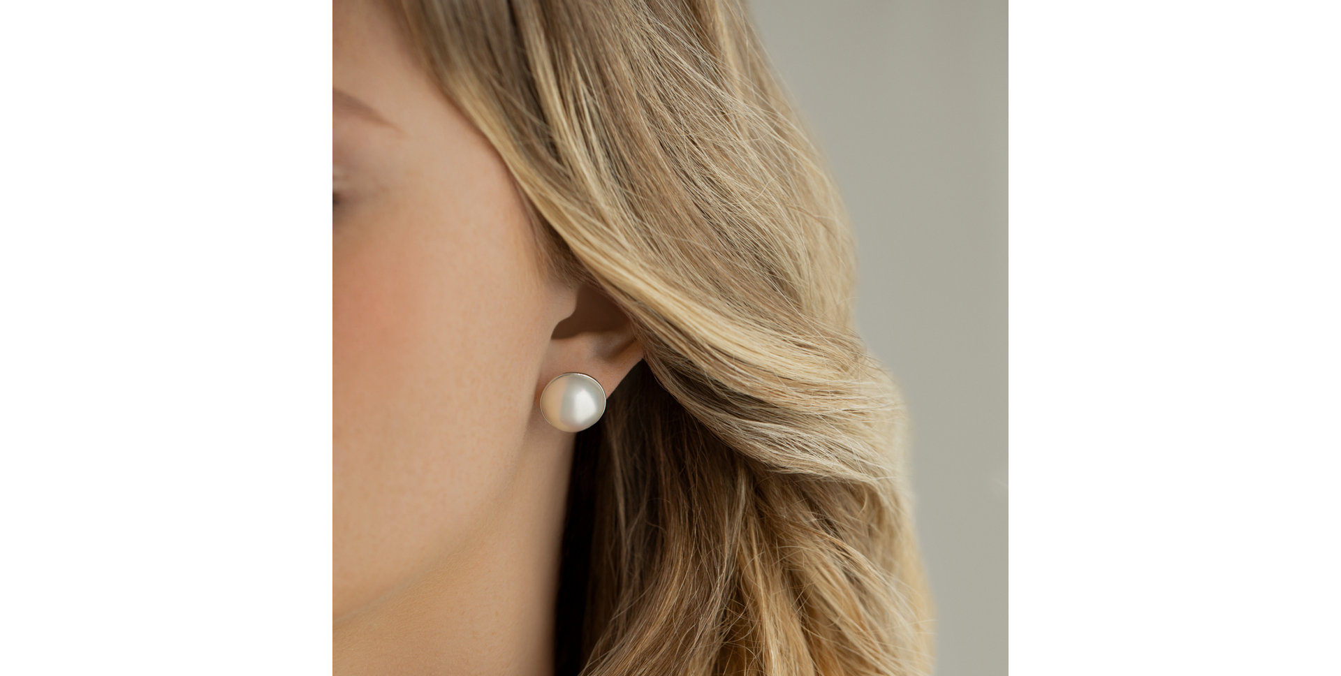 Earrings with Pearl Olenou