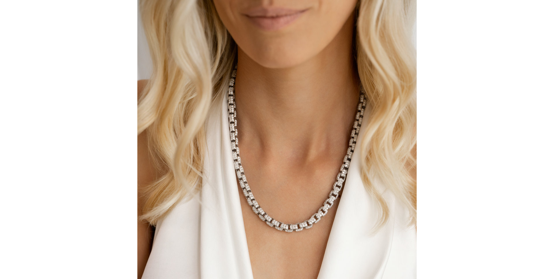 Diamond necklace Morgiana