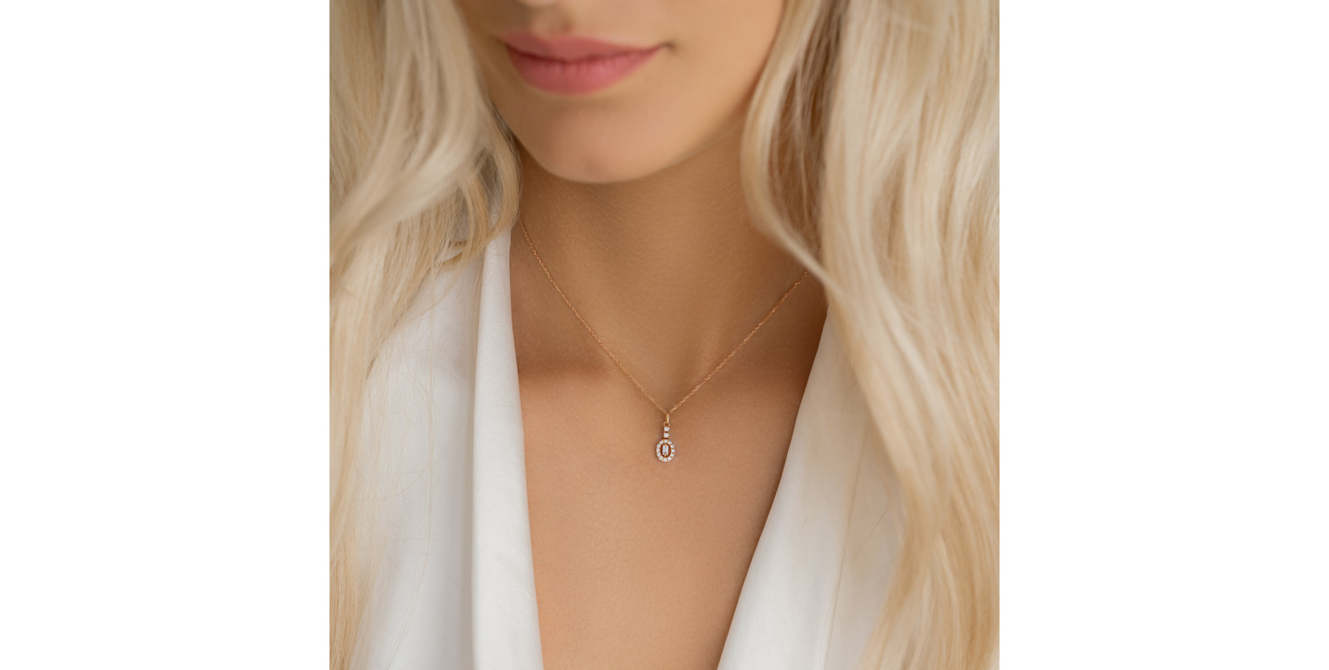 Diamond pendant Ethereal Youth