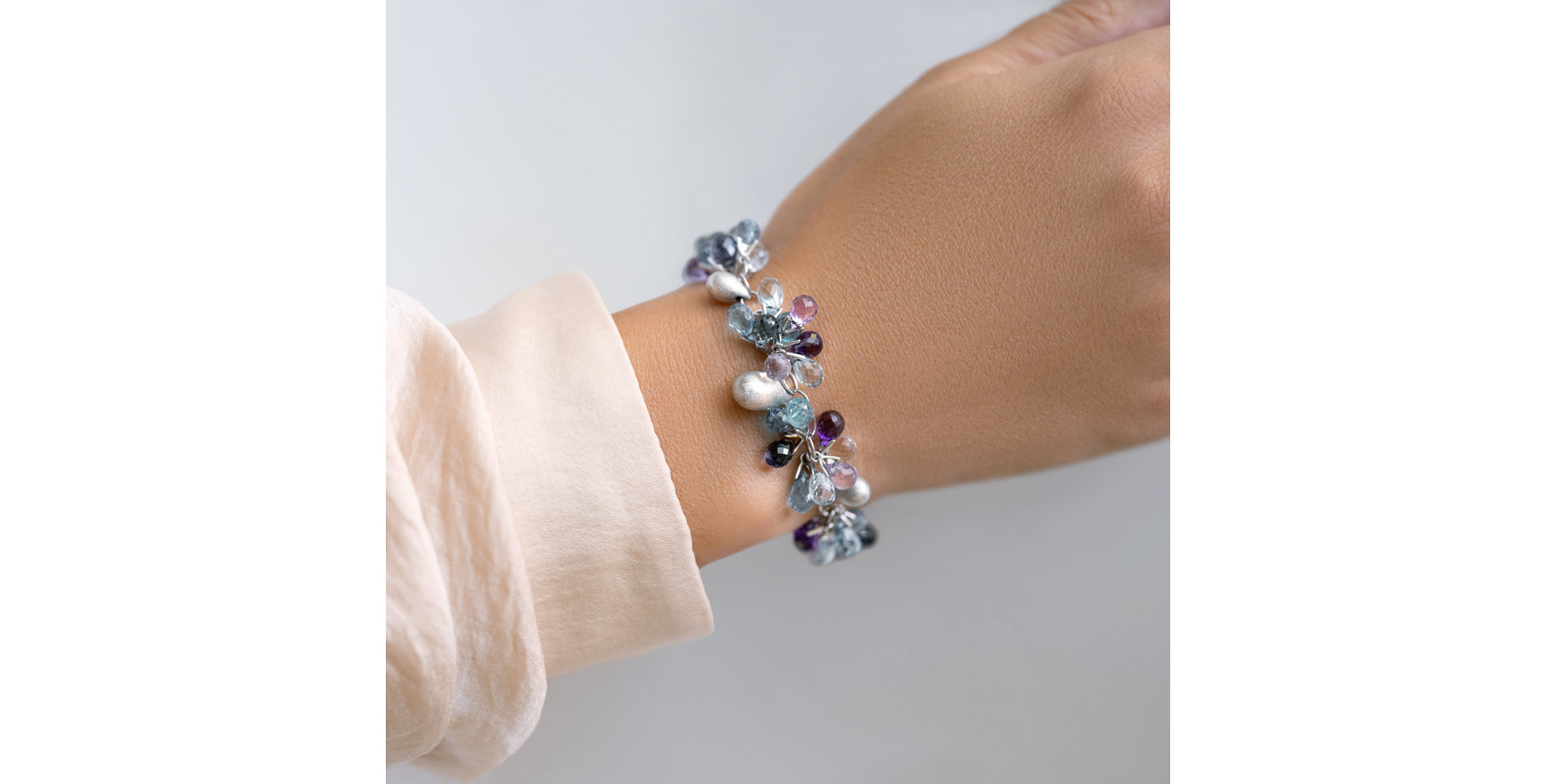 Bracelet with gemstones Ospedalicchio