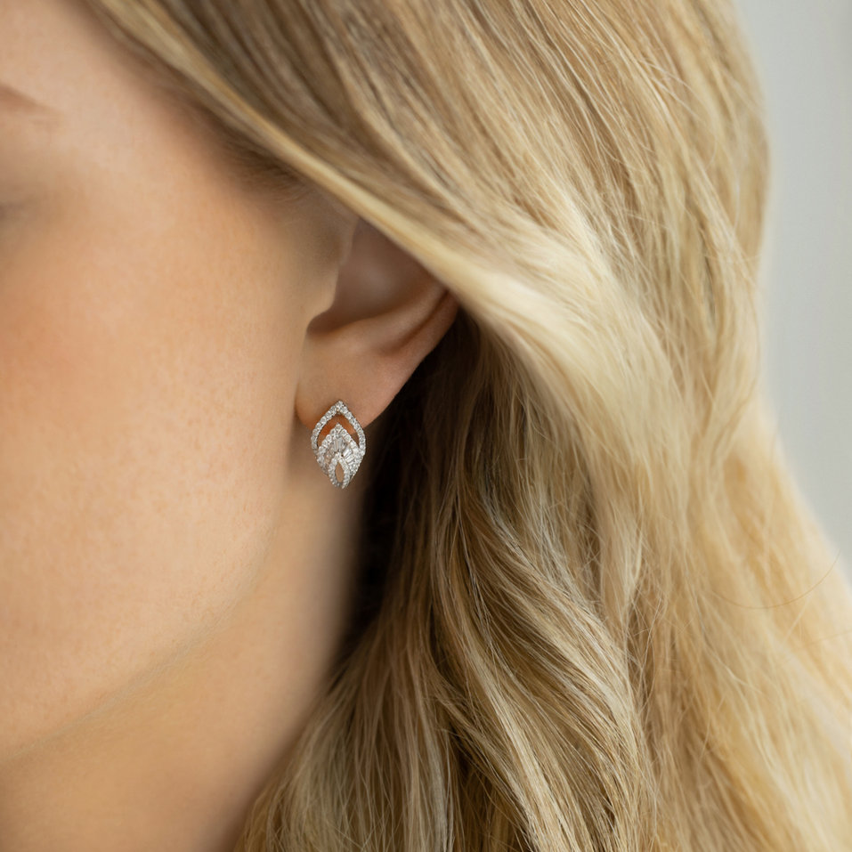 Diamond earrings Aurelia