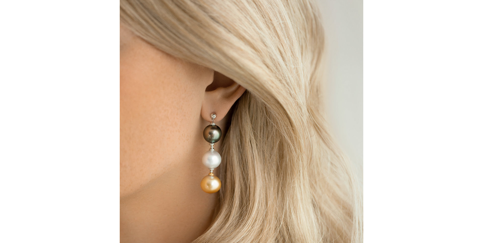 Earrings with Pearl Ocean Secret