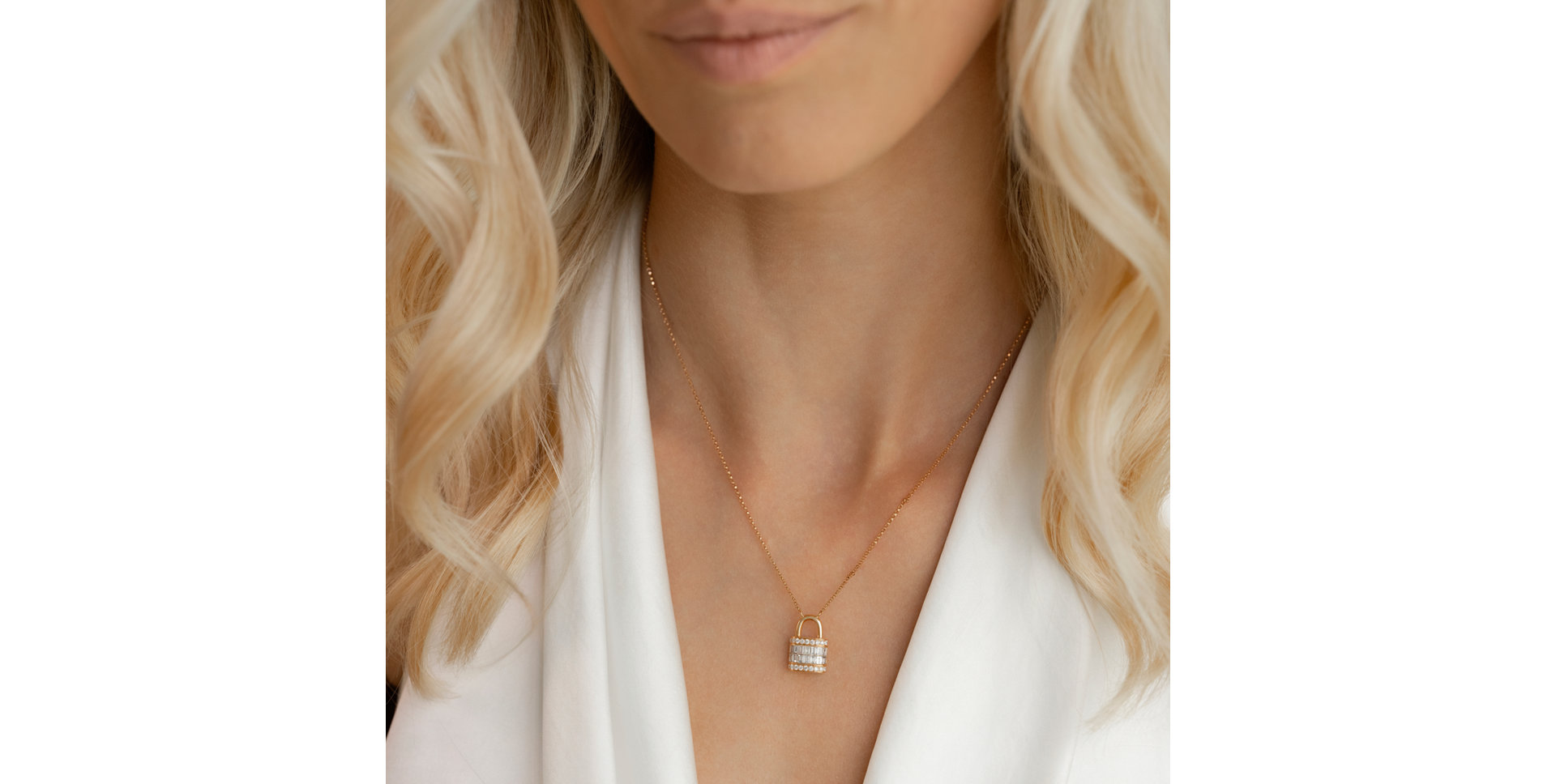 Diamond necklace Heaven Lock