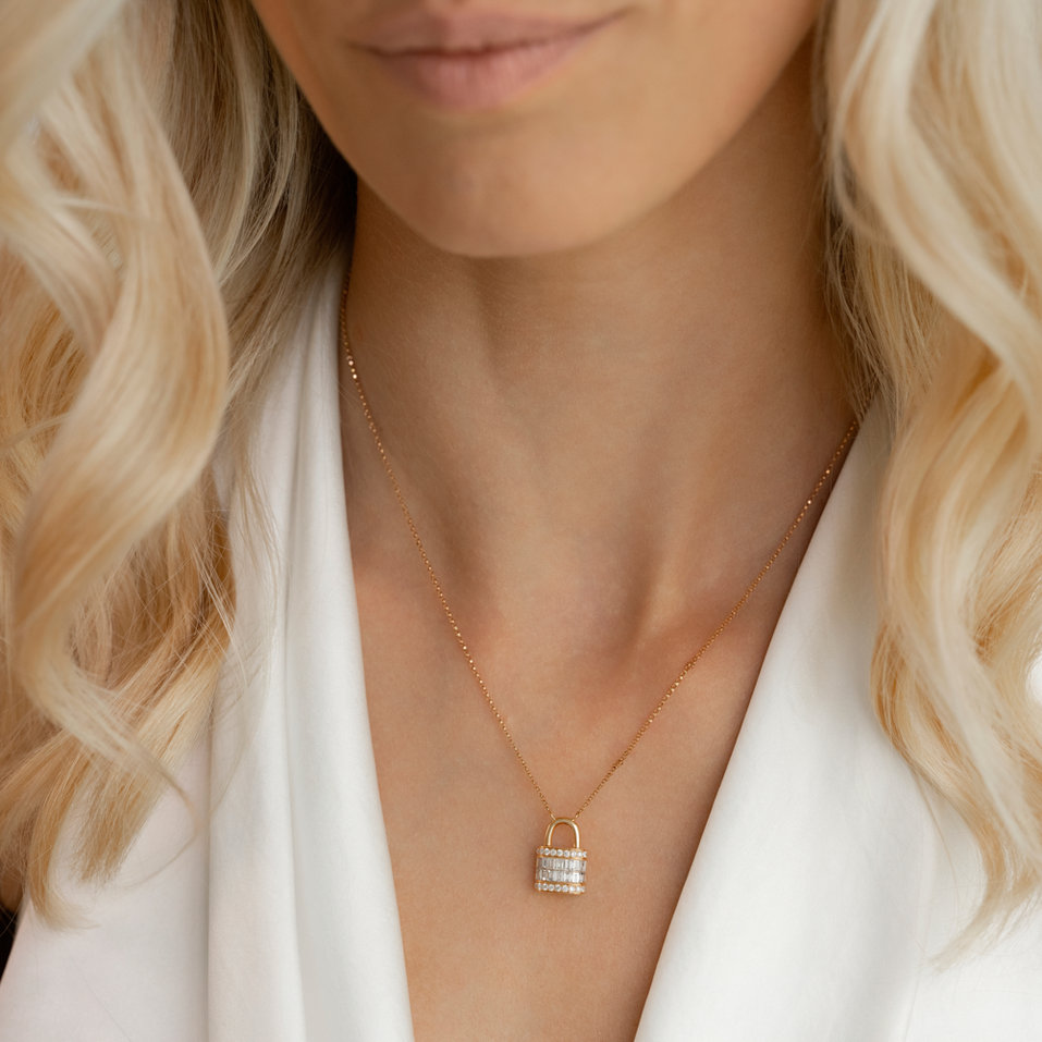 Diamond necklace Heaven Lock