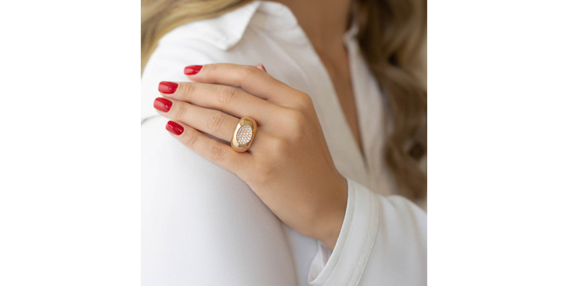 Diamond ring Eugénie