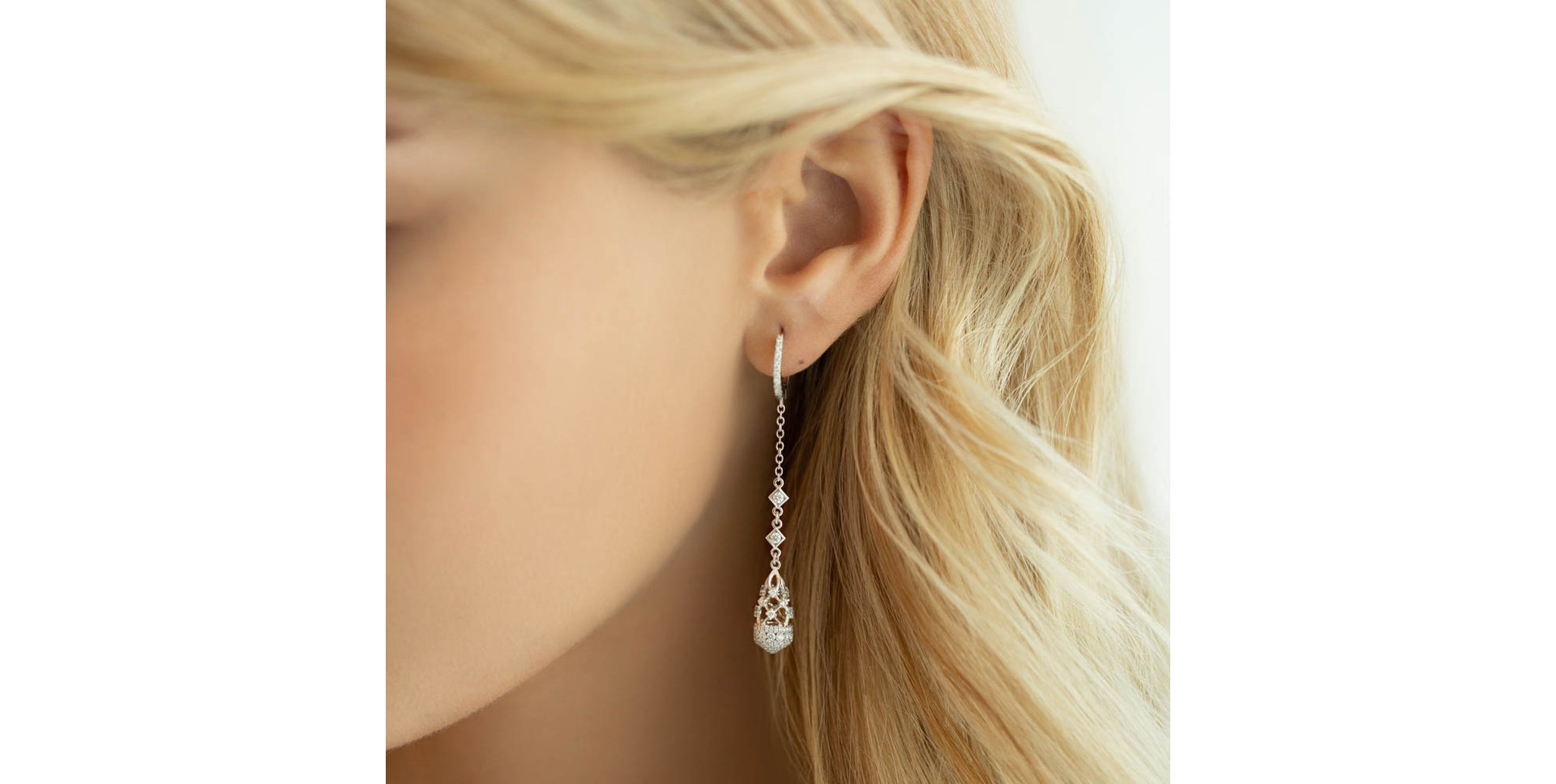 Diamond earrings Niamh