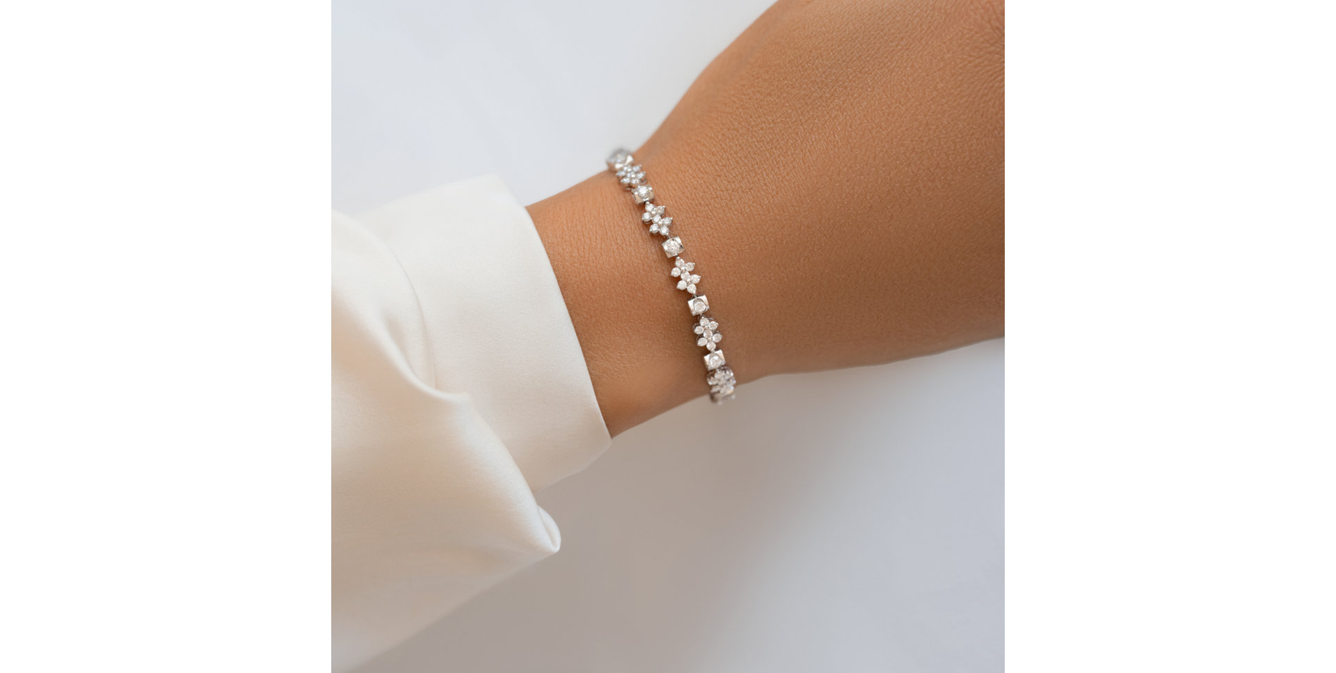 Bracelet with diamonds Shiny Glory