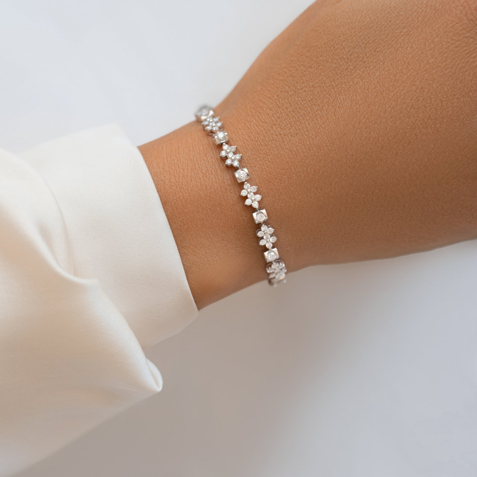 Bracelet with diamonds Shiny Glory