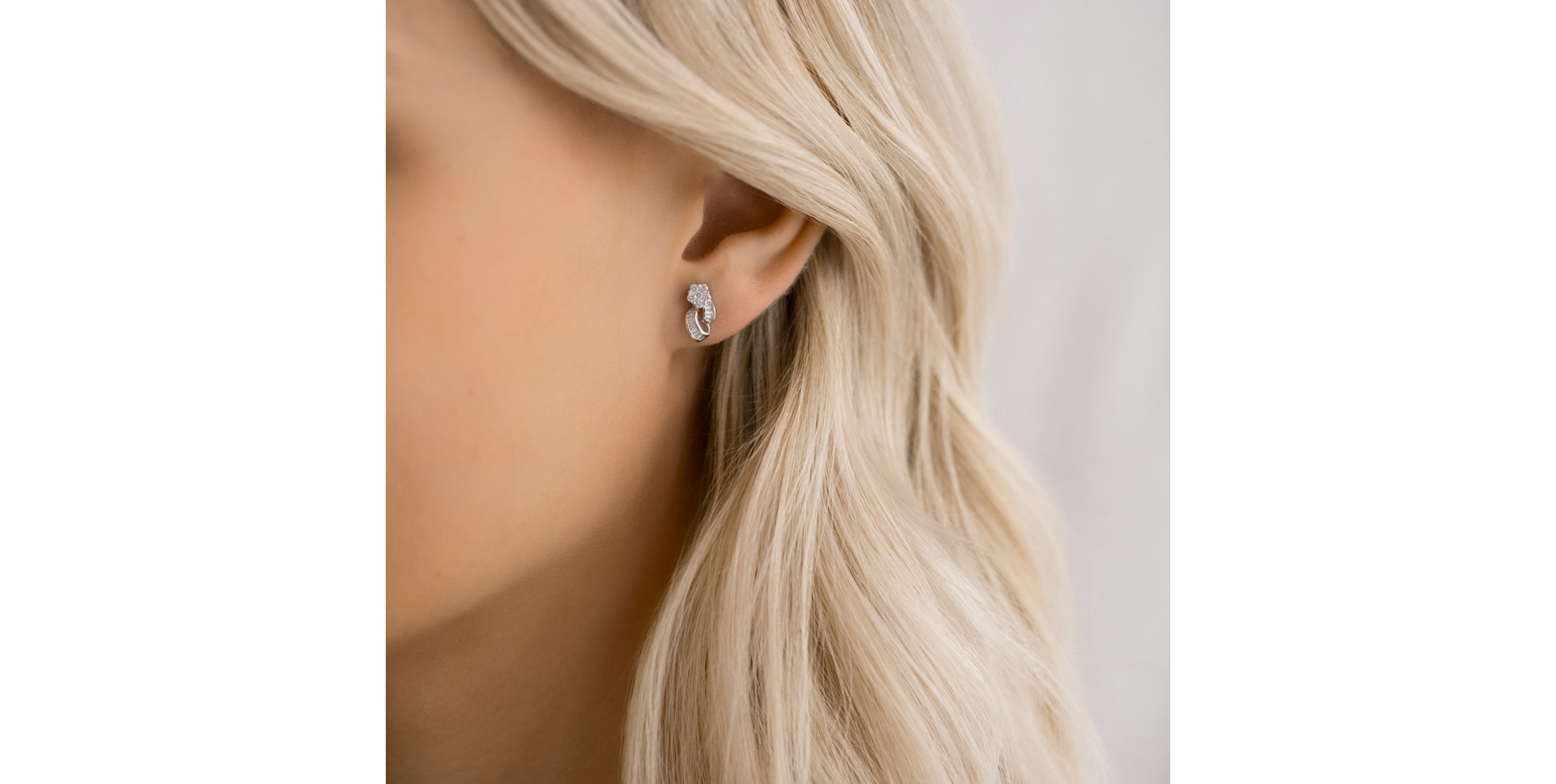 Diamond earrings Harmony of Diamonds