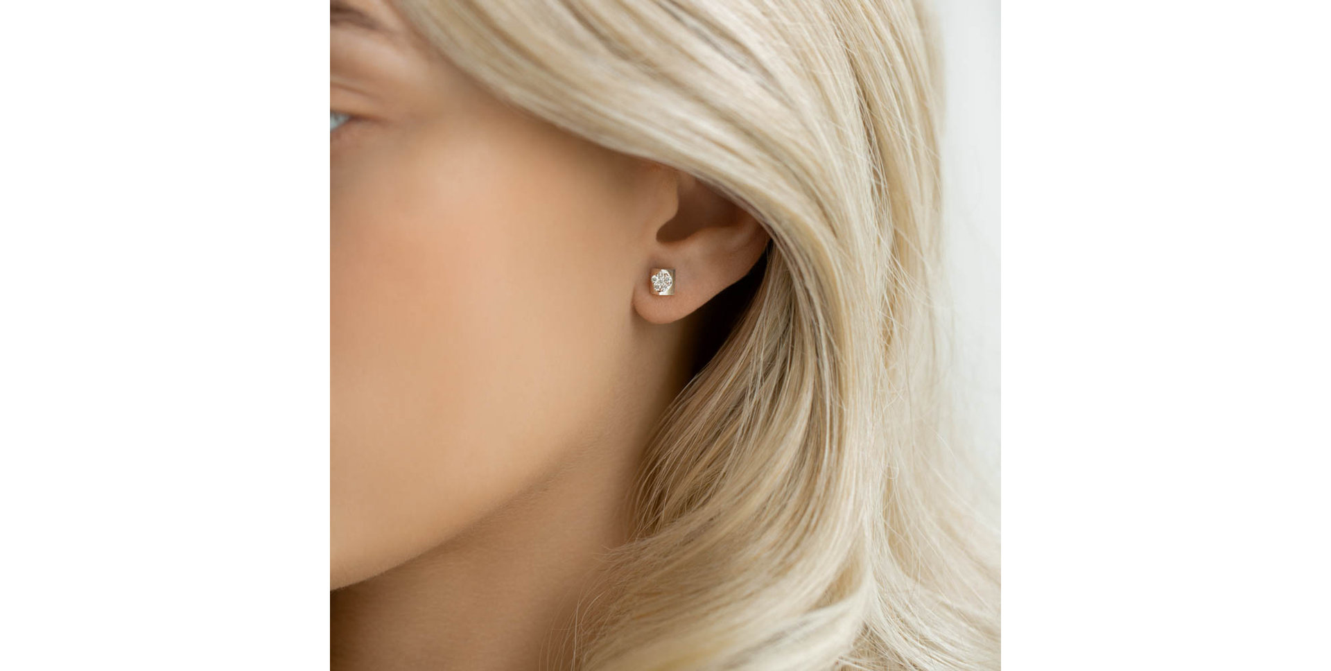 Diamond earrings Aurora Glitter