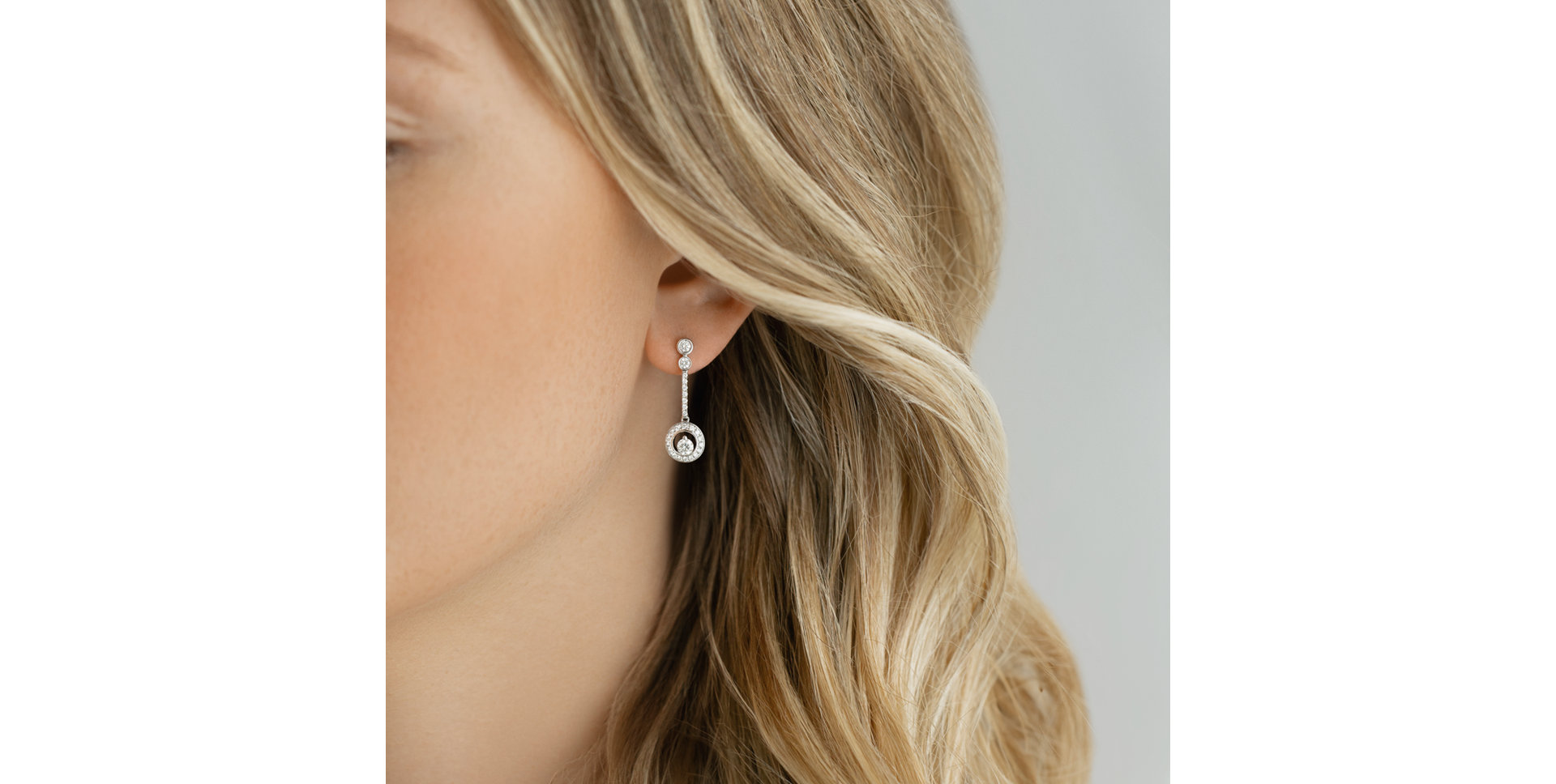 Diamond earrings Samantha