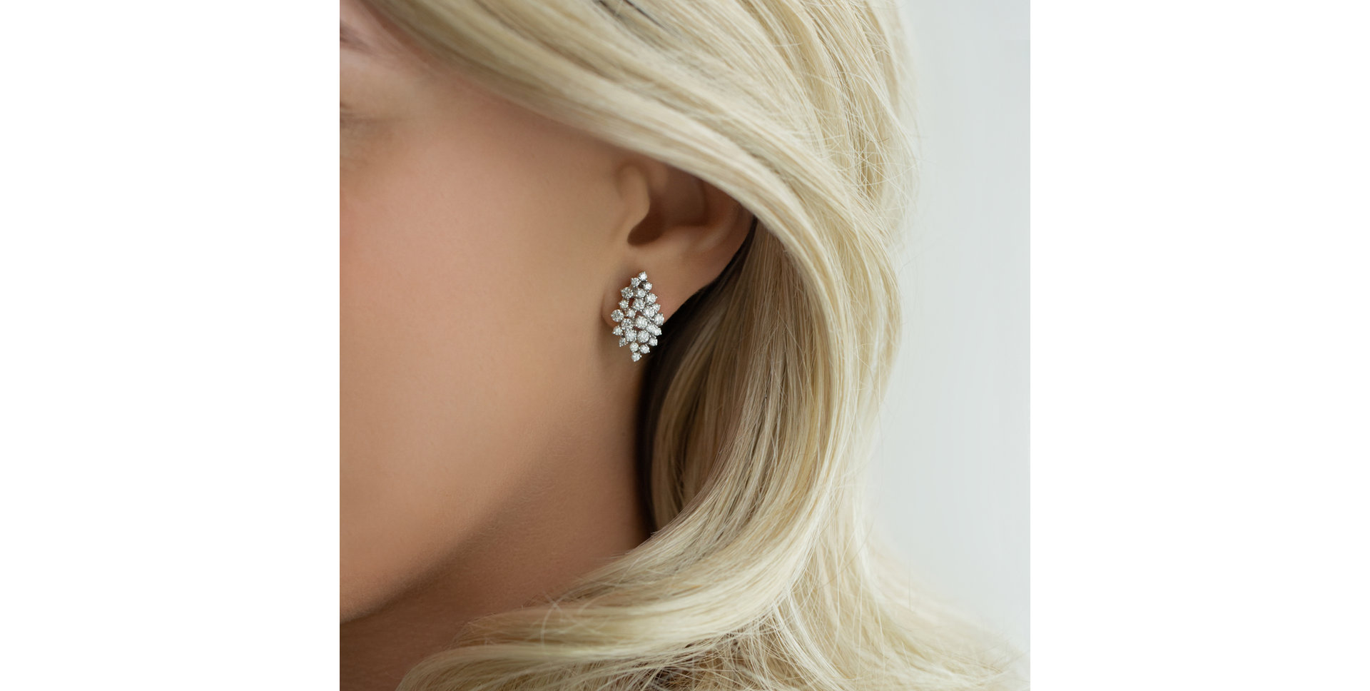 Diamond earrings Orient Star