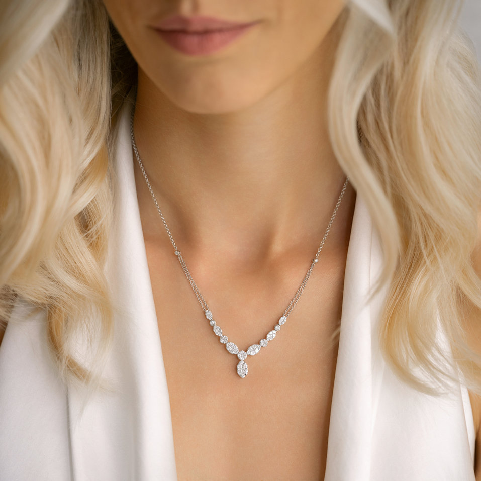 Diamond necklace Princess Allure