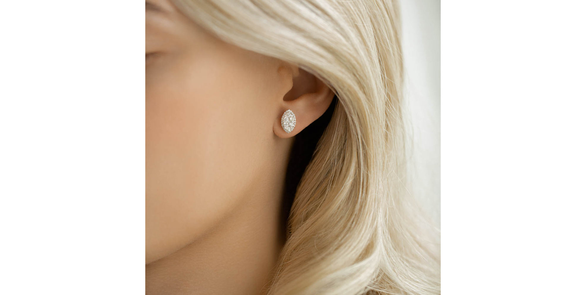 Diamond earrings Graceful