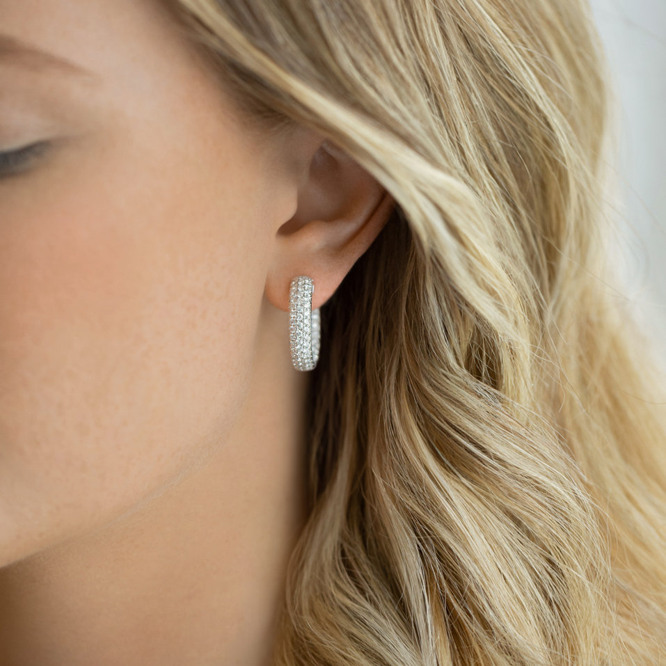 Diamond earrings Veritty