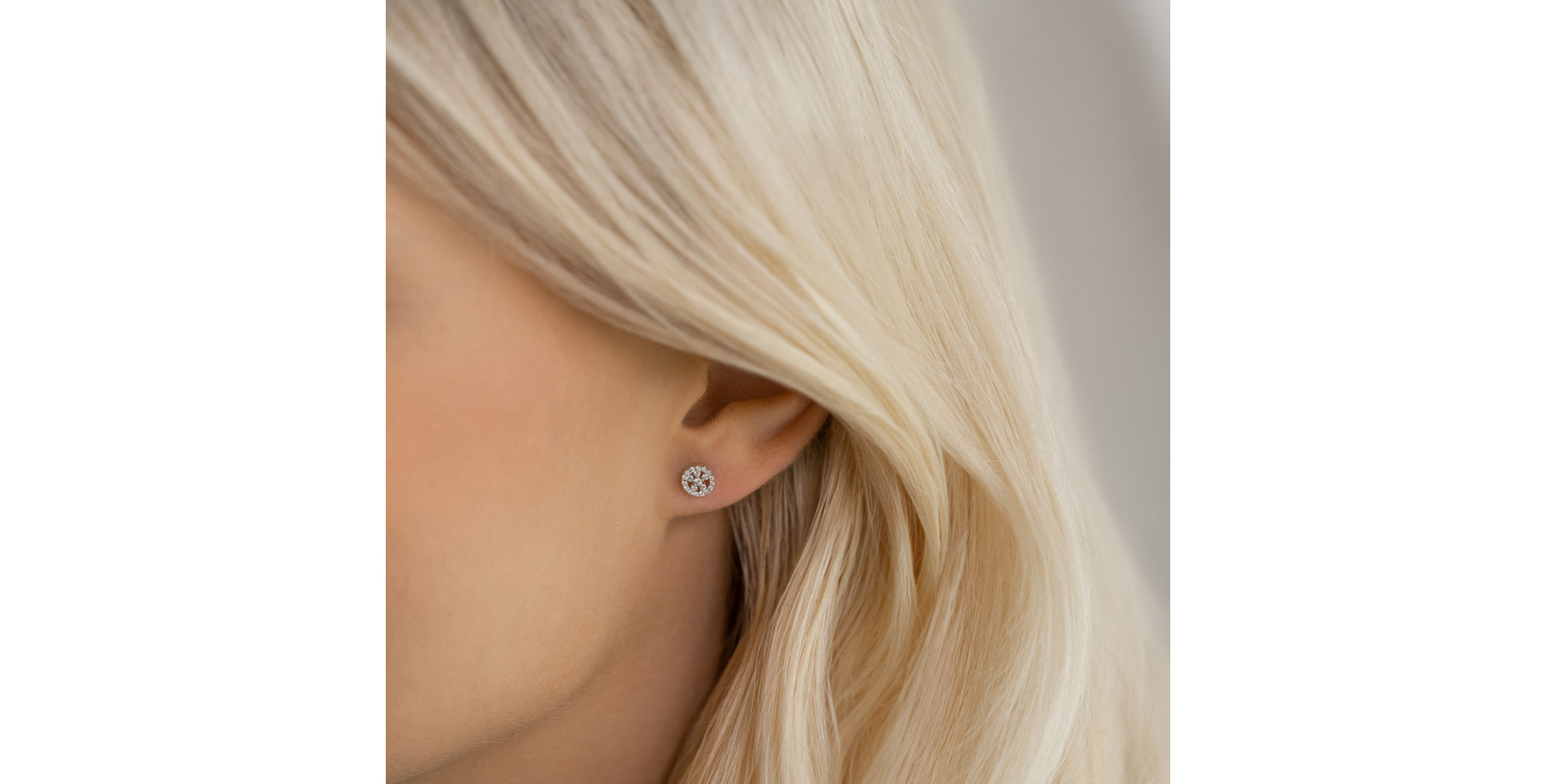 Diamond earrings Bright Sun