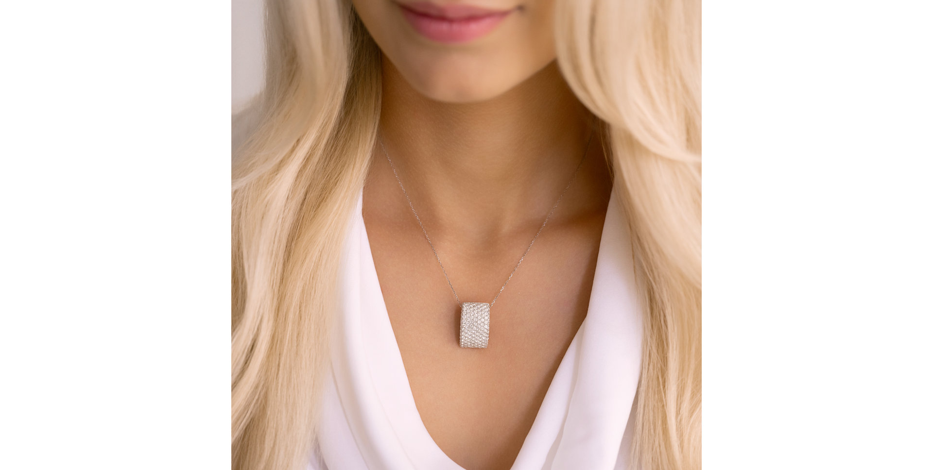 Diamond pendant Starry Night