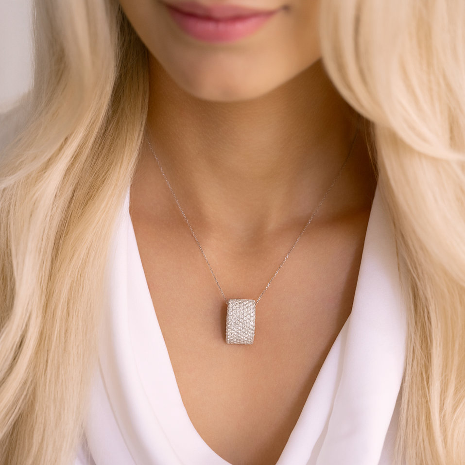 Diamond pendant Starry Night