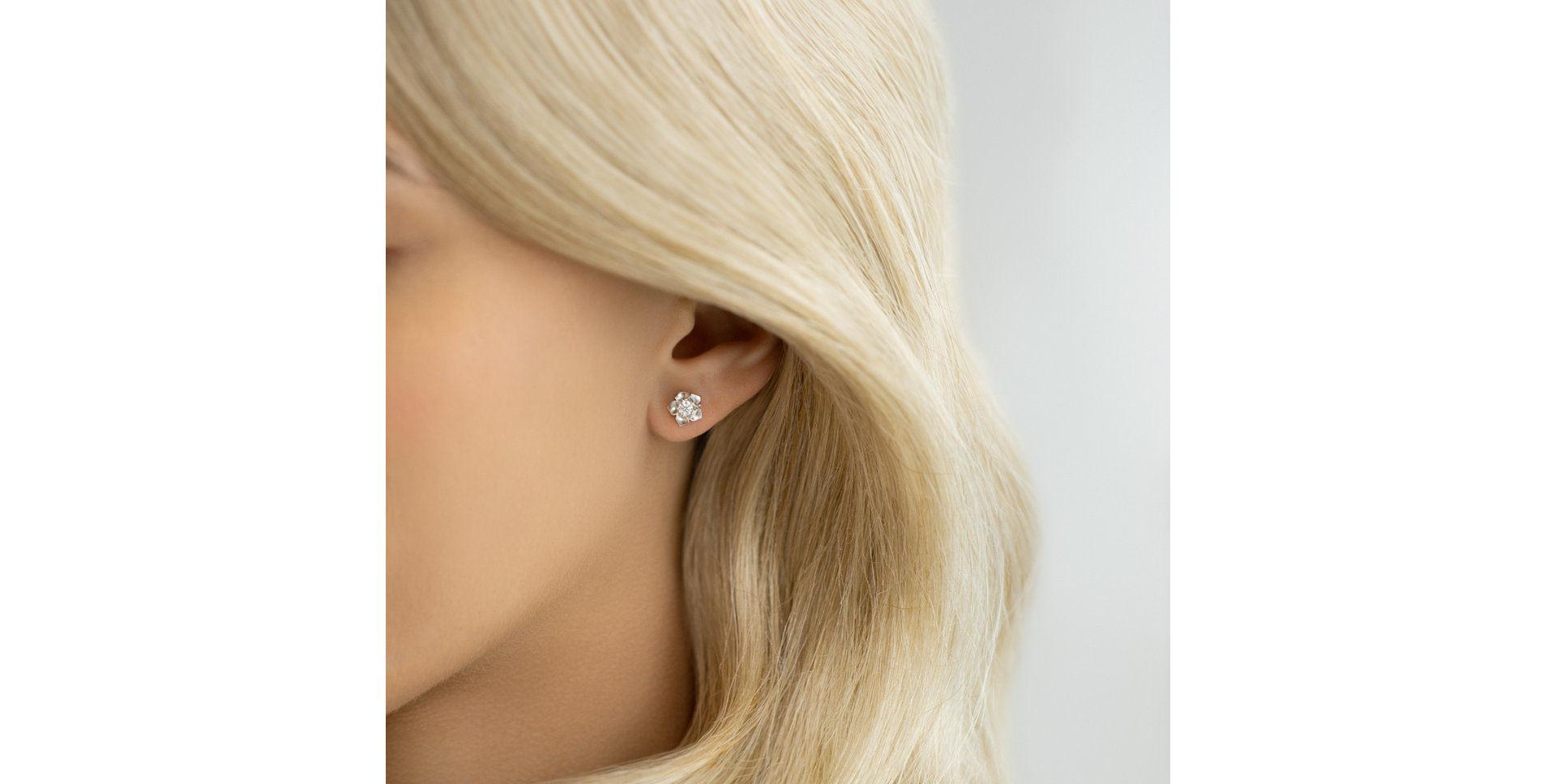 Diamond earrings Sublime Bloom