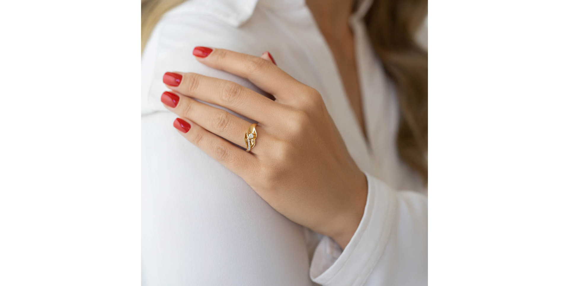 Diamond ring Sunny Kiss