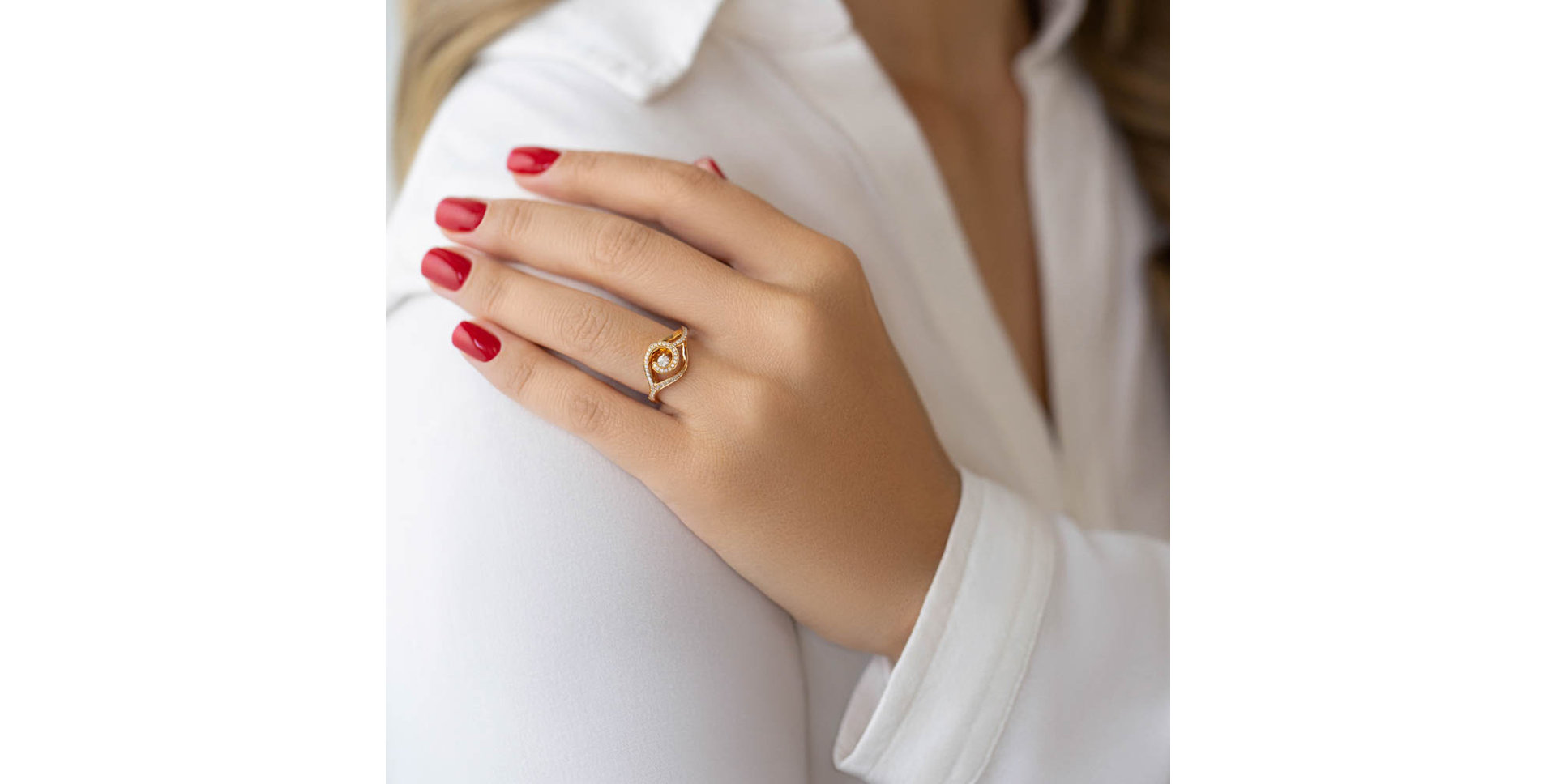 Diamond ring Sunny Loop