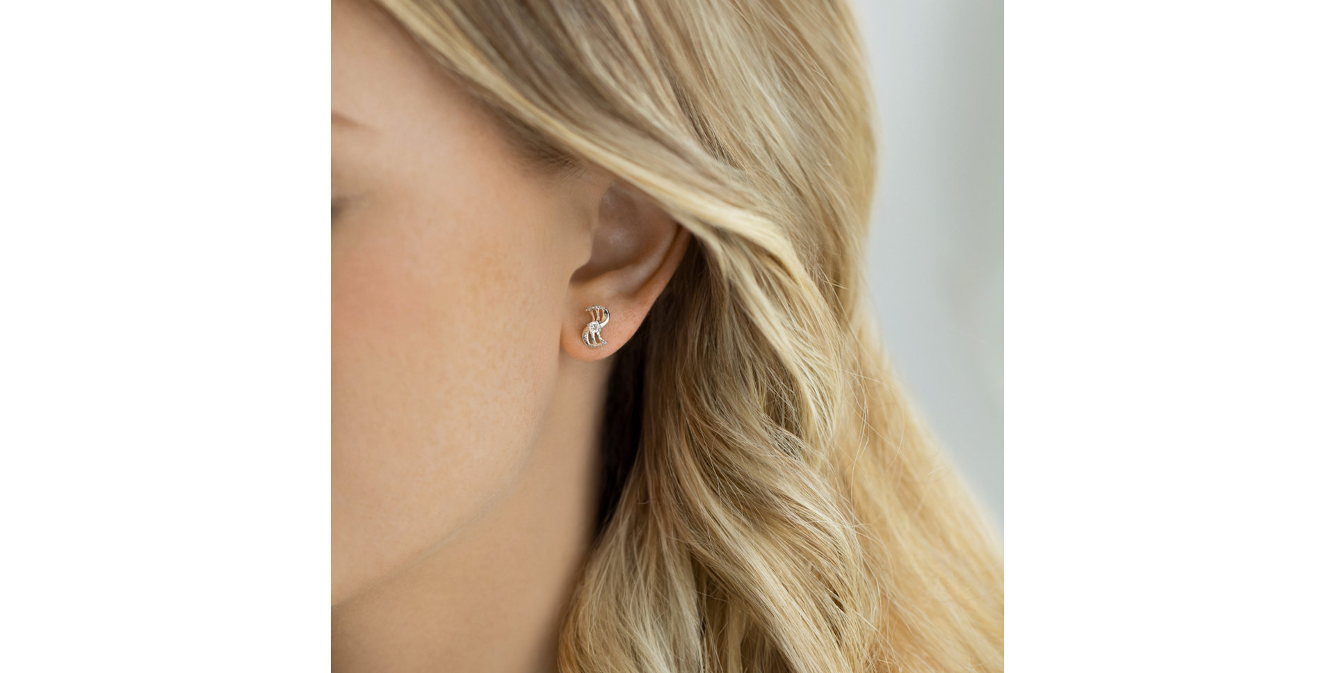 Diamond earrings Clementine