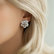 Diamond earrings Scheherazade Flower4