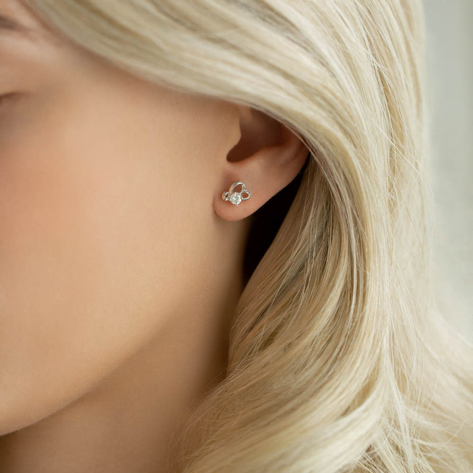 Diamond earrings Twisted Night