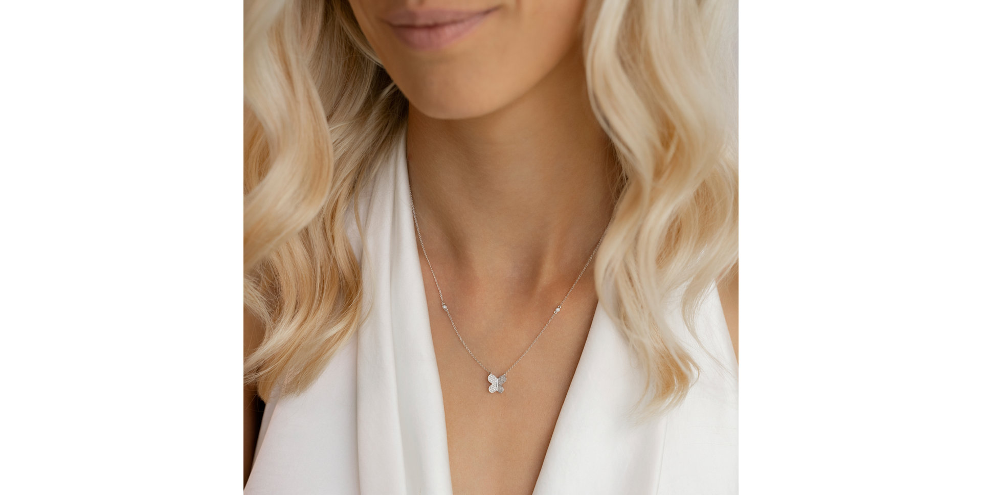 Diamond necklace Morpheus Wings