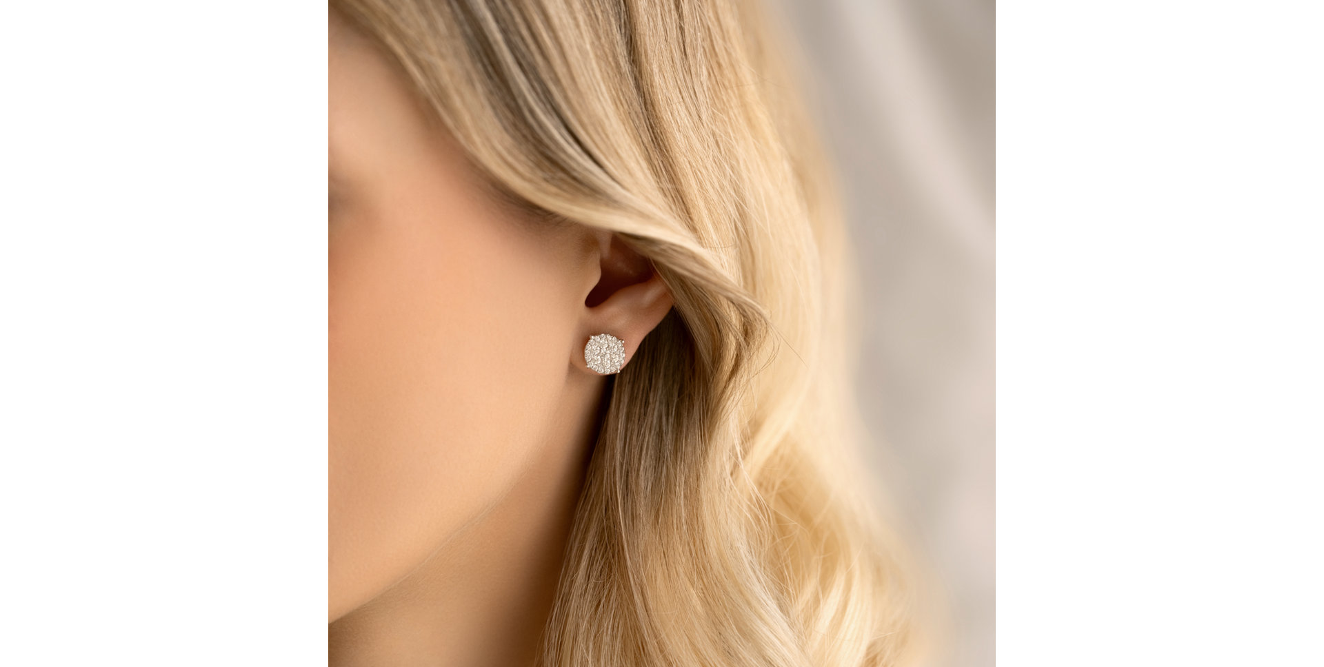 Diamond earrings Glamorous