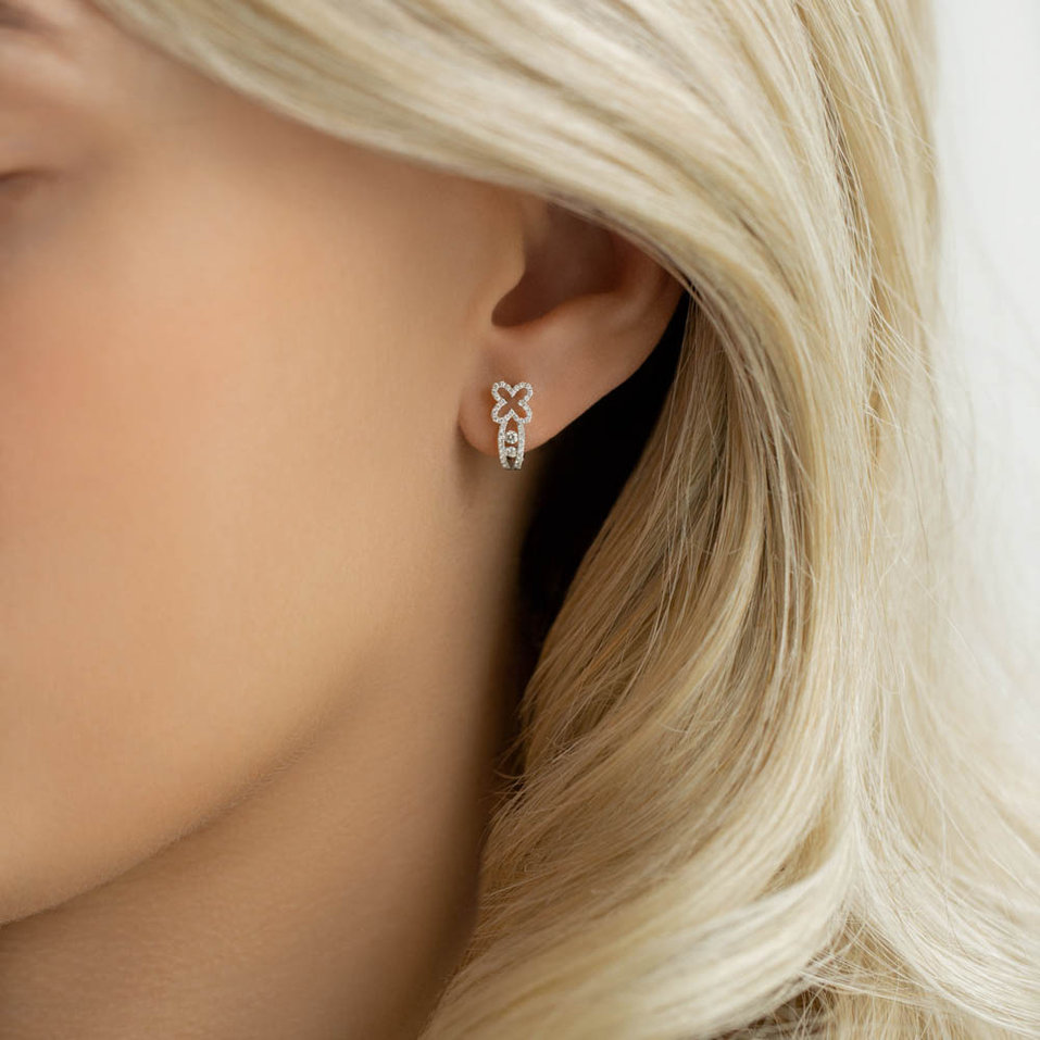 Diamond earrings Lucky Ones