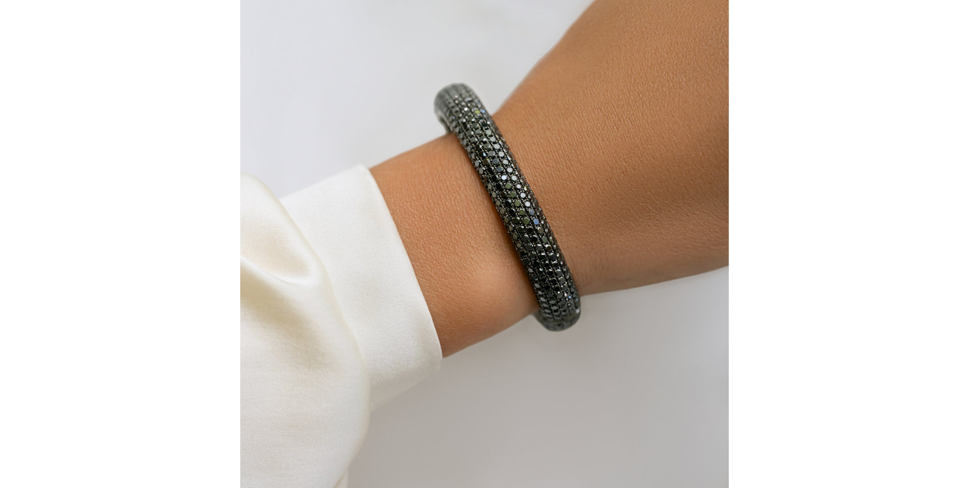Bracelet with black diamonds Balcie