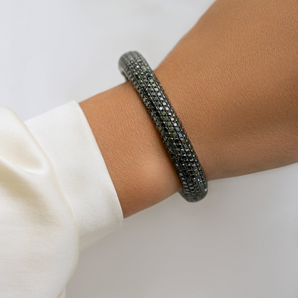 Bracelet with black diamonds Balcie
