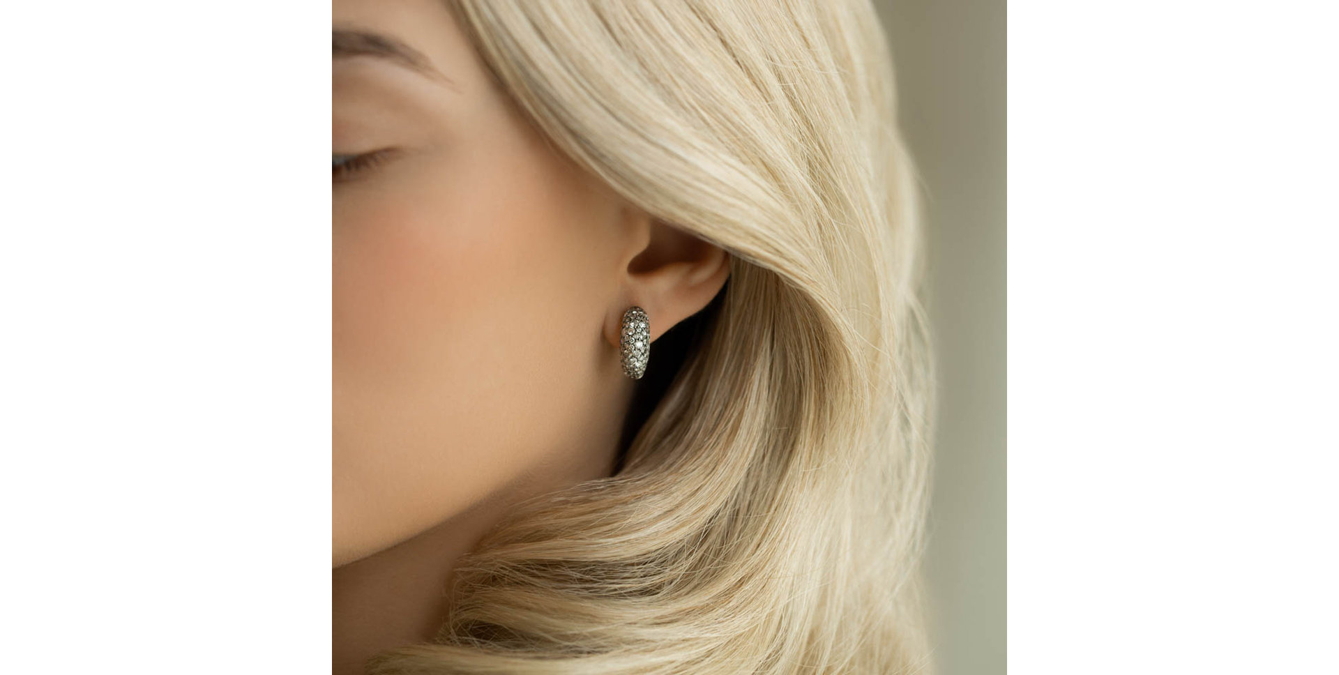 Diamond earrings Galaxy Fantasy