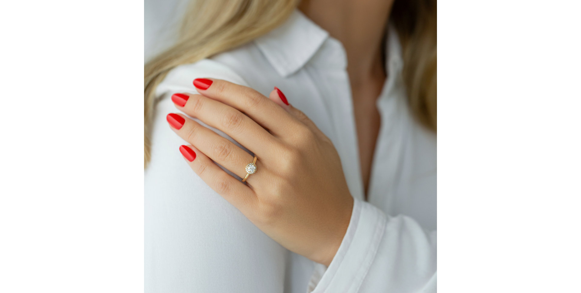 Diamond ring Mystic Galaxy