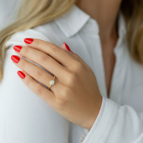 Diamond ring Mystic Galaxy