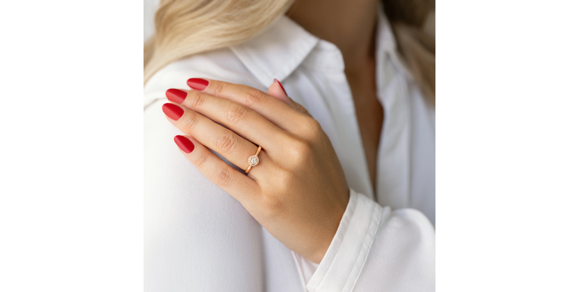 Diamond ring Mystic Galaxy