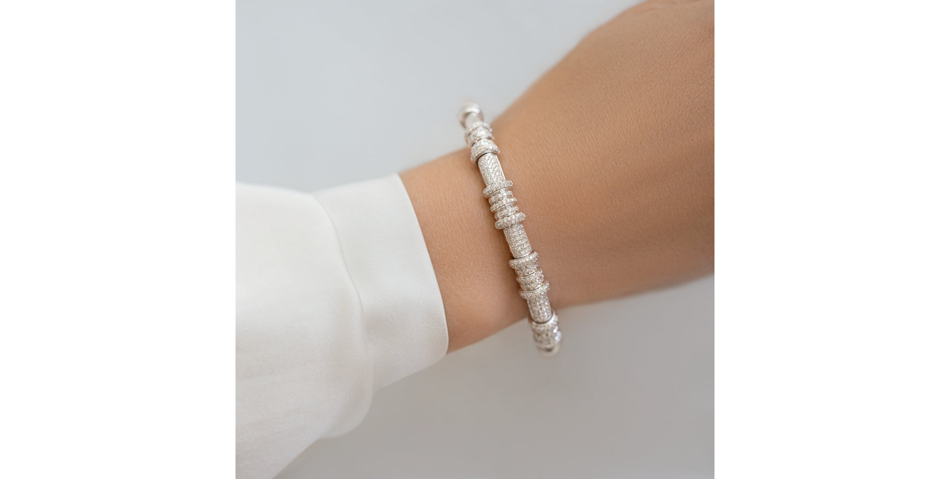 Bracelet with diamonds Fredérica