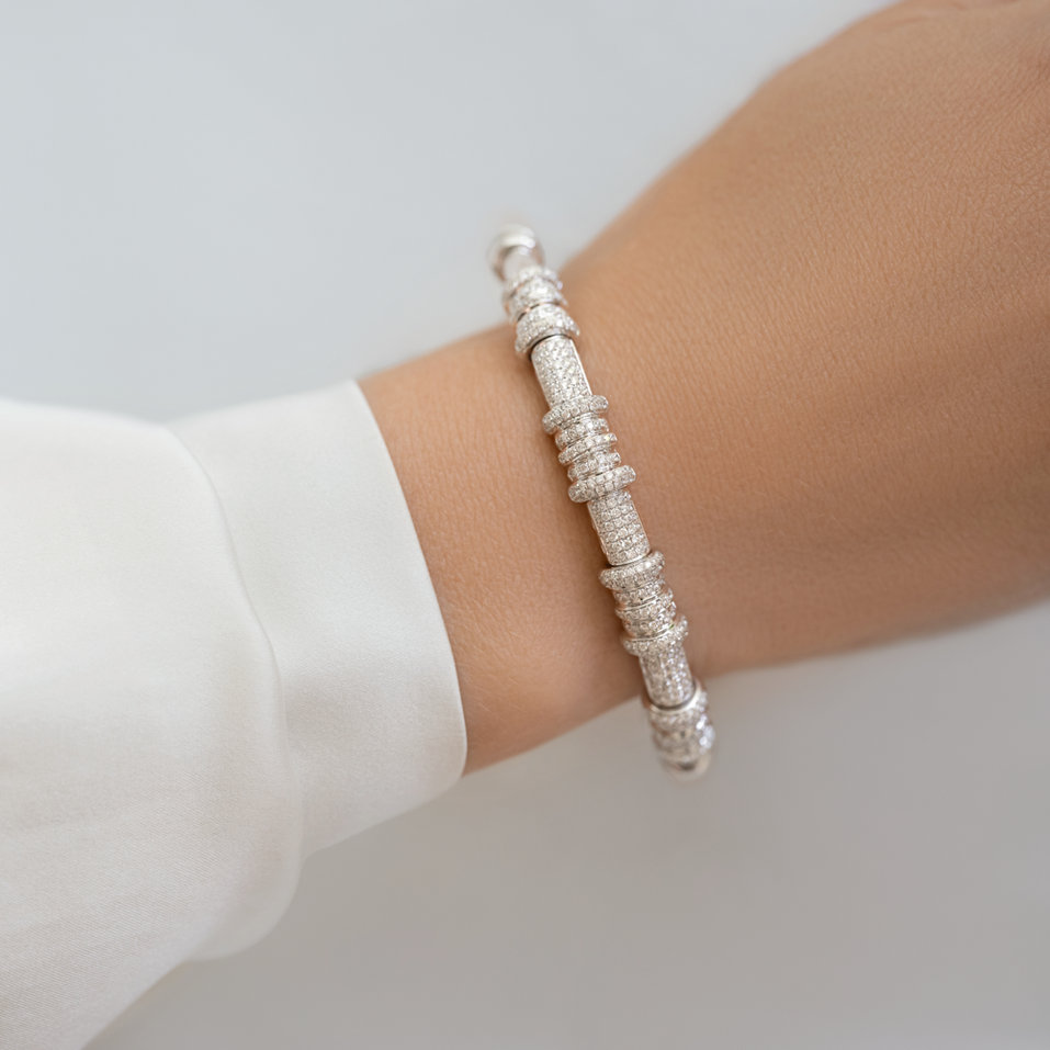 Bracelet with diamonds Fredérica