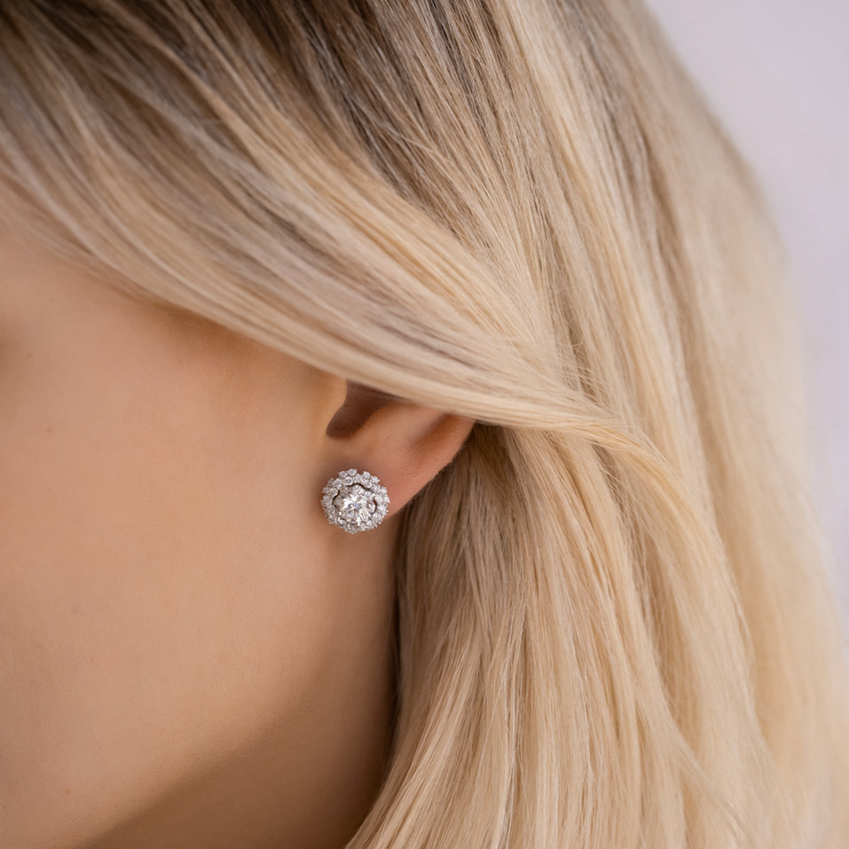 Diamond earrings Veya