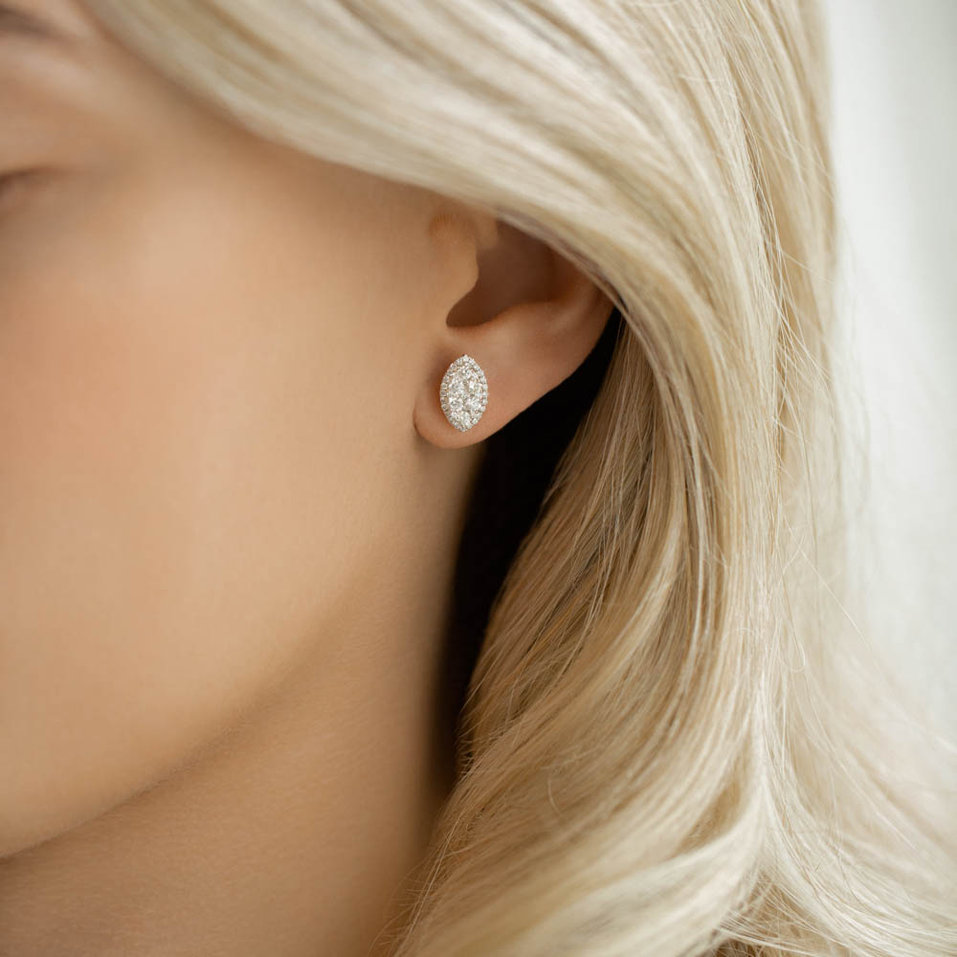 Diamond earrings Graceful