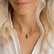 Necklace with black and white diamonds My Diamond Melody3