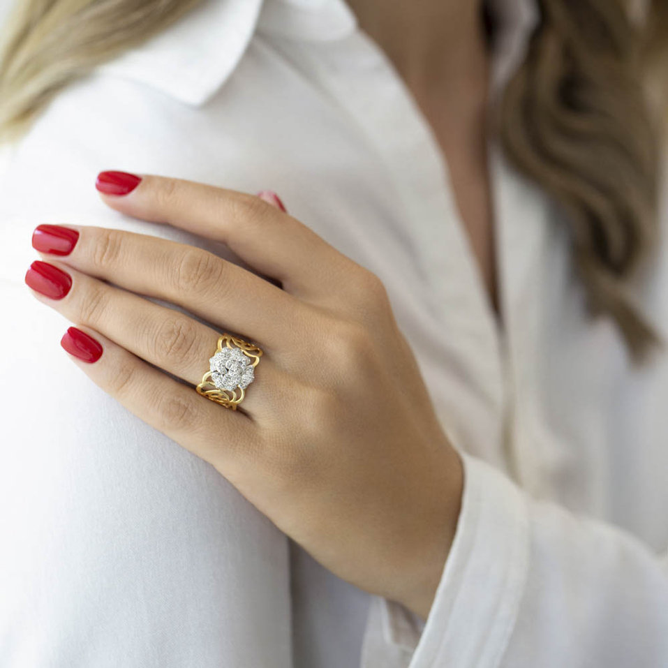 Diamond ring Poetic Garden