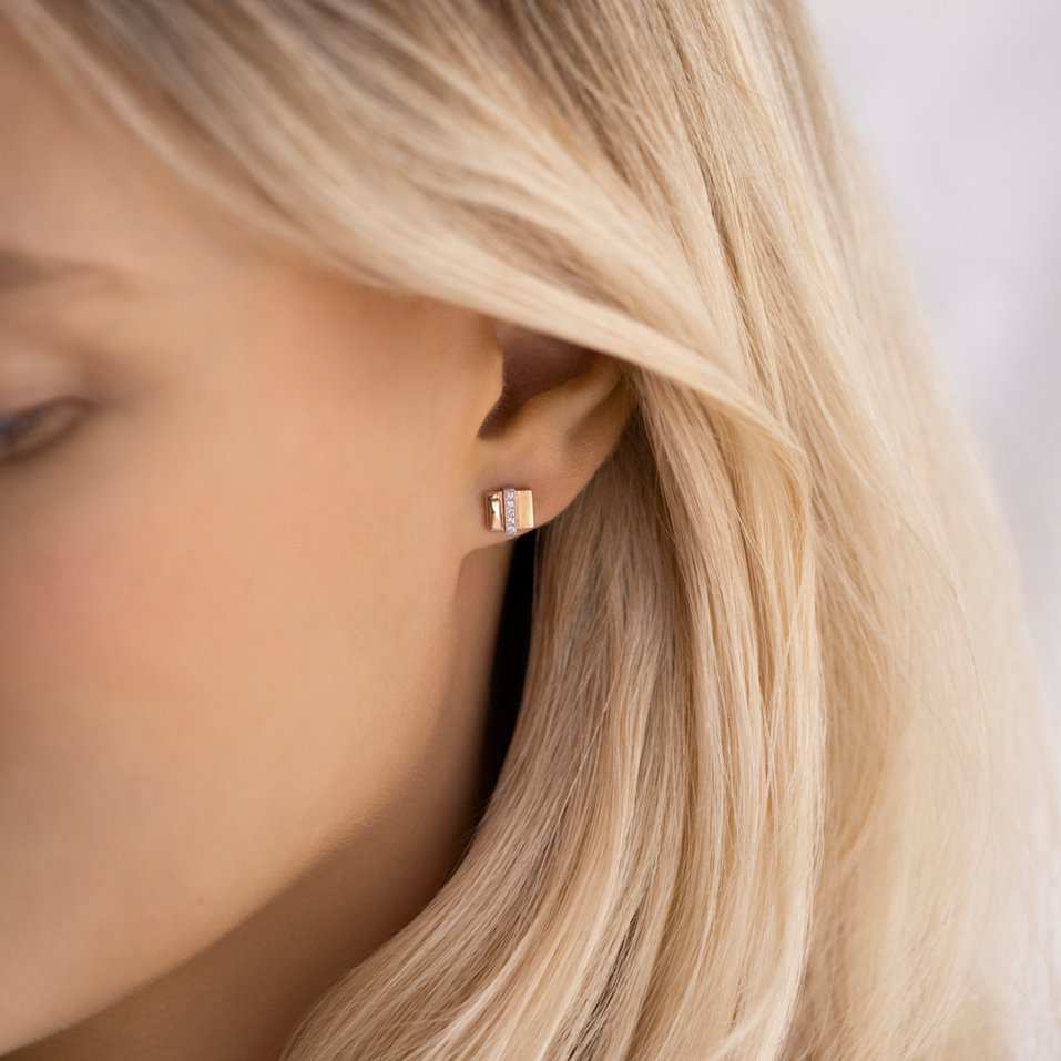 Diamond earrings Viper