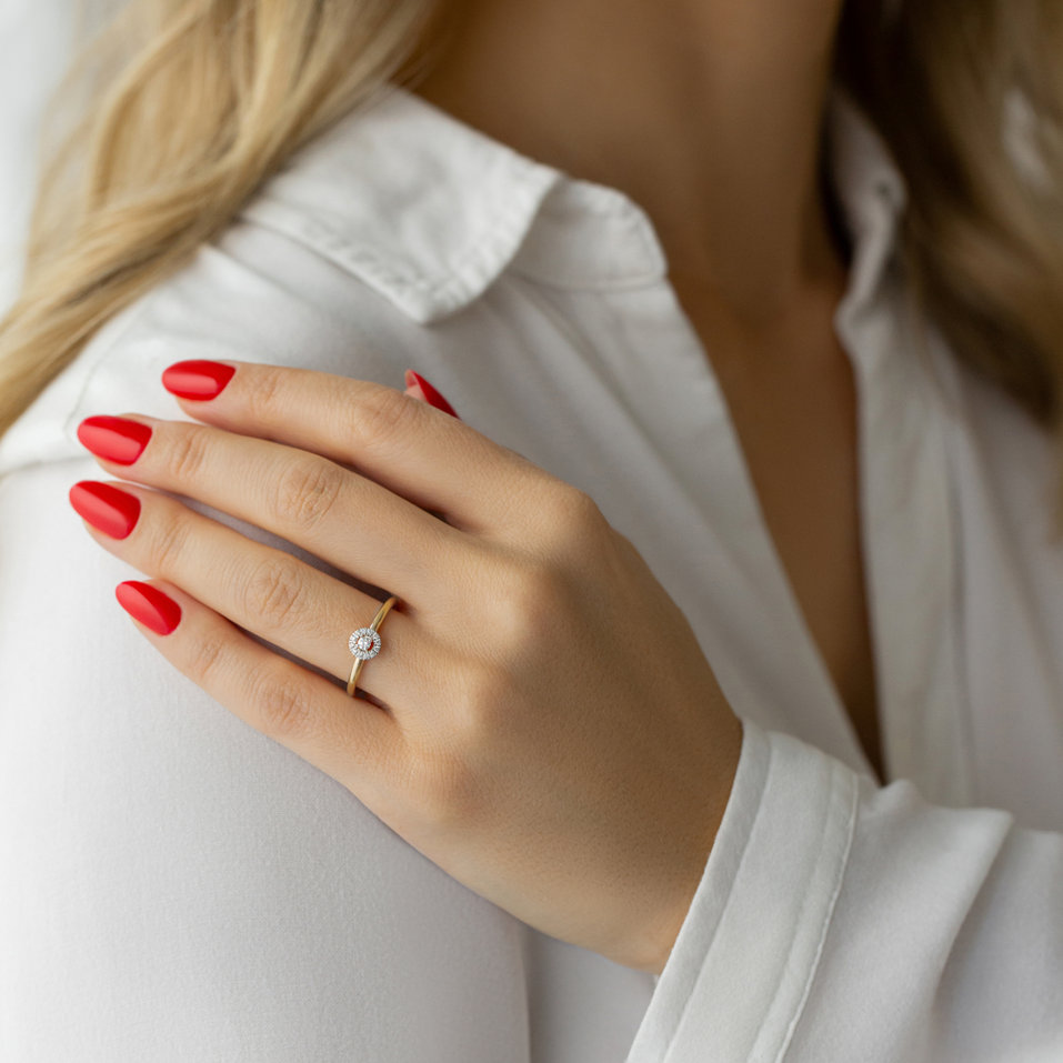 Diamond ring Vinciane