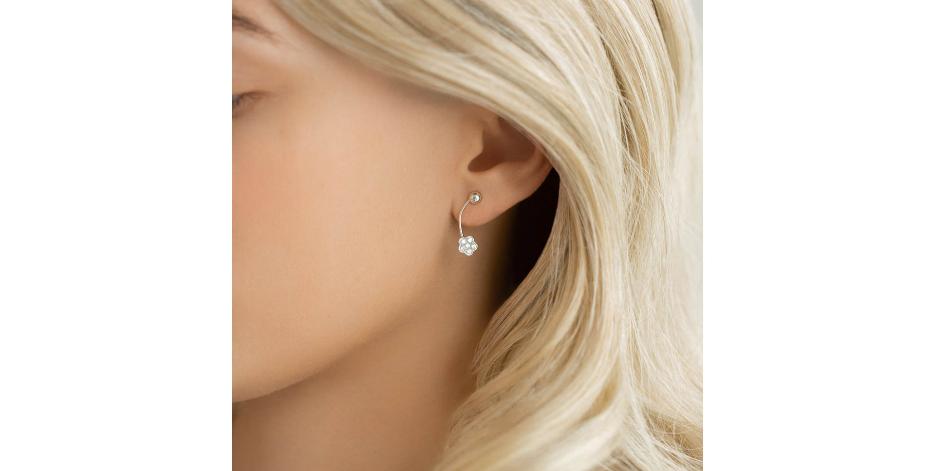 Diamond earrings Tender Buds