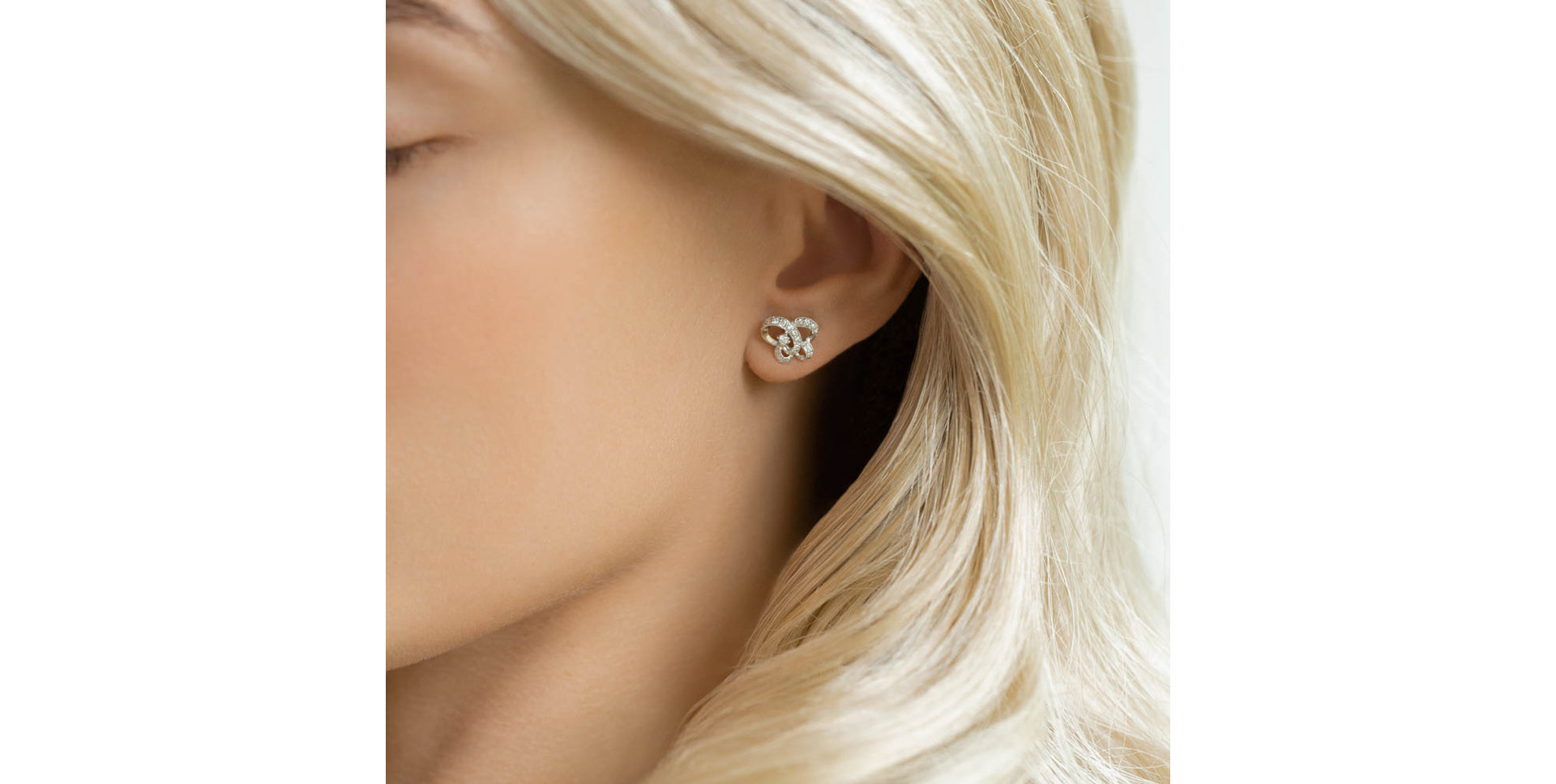 Diamond earrings Happy Butterflies