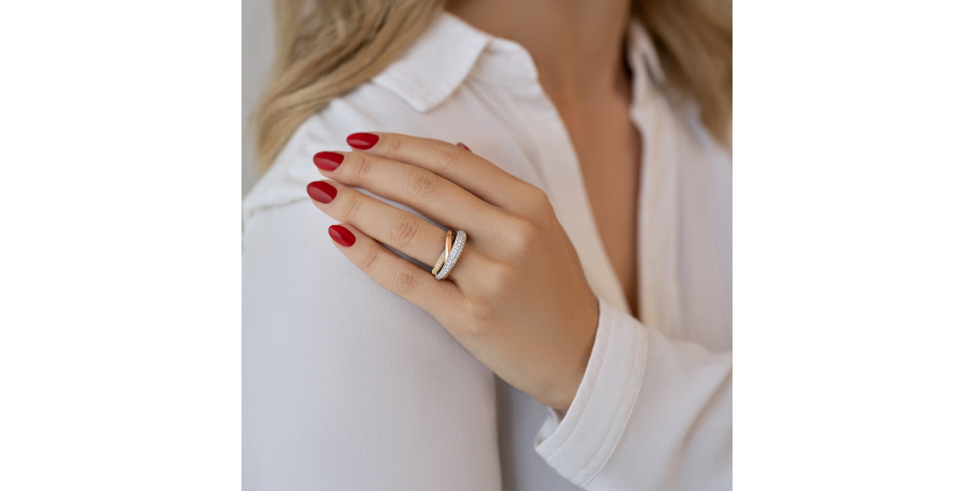 Diamond ring Domitille