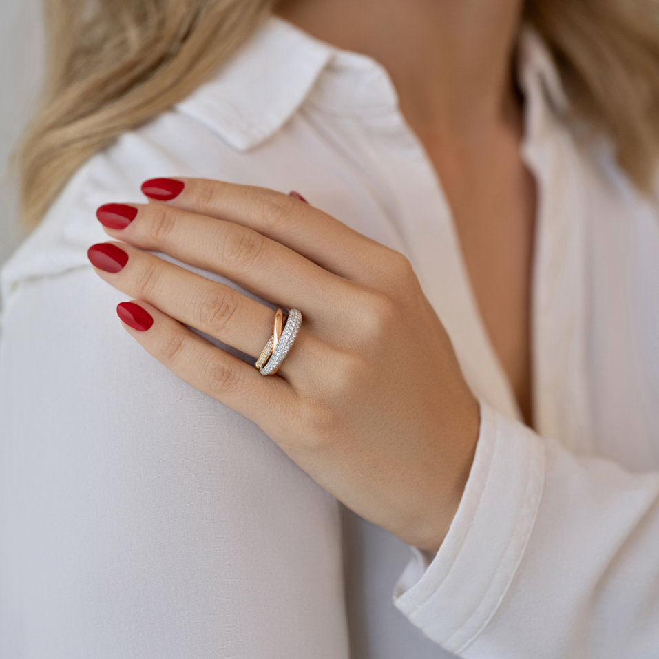 Diamond ring Domitille