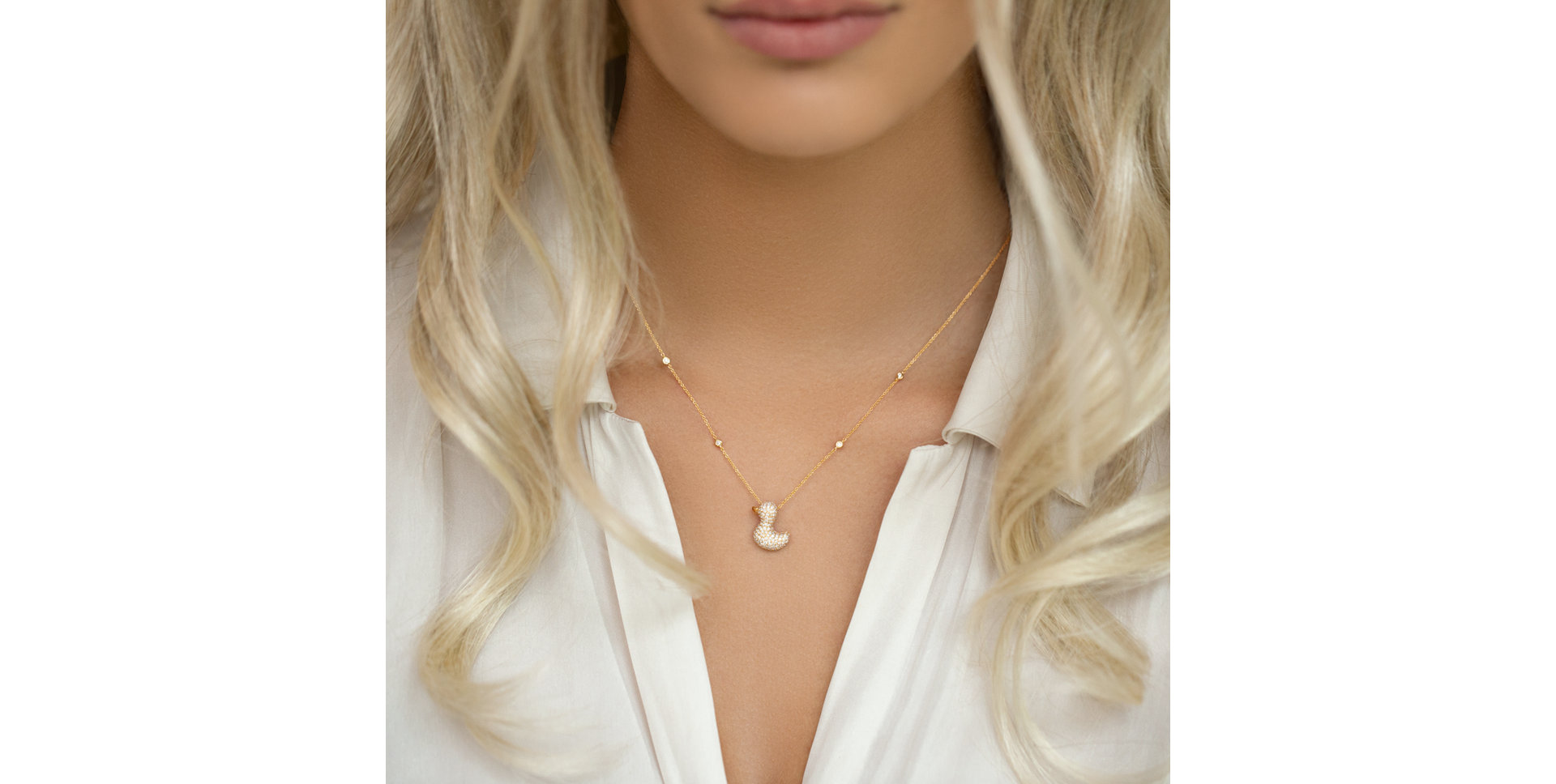 Diamond necklace Cindie